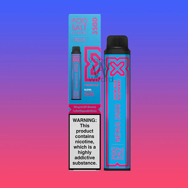 POD SALT NEXUS 3500 PUFFS SOUR BLUE RASPBERRY