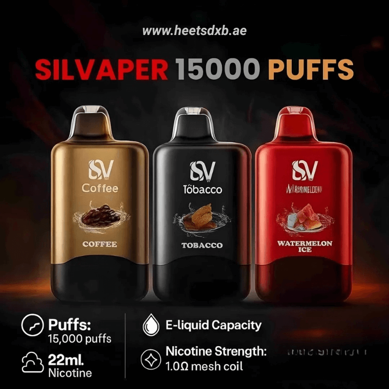 Silvaper 15000 Puffs 20mg nicotine Disposable Vape