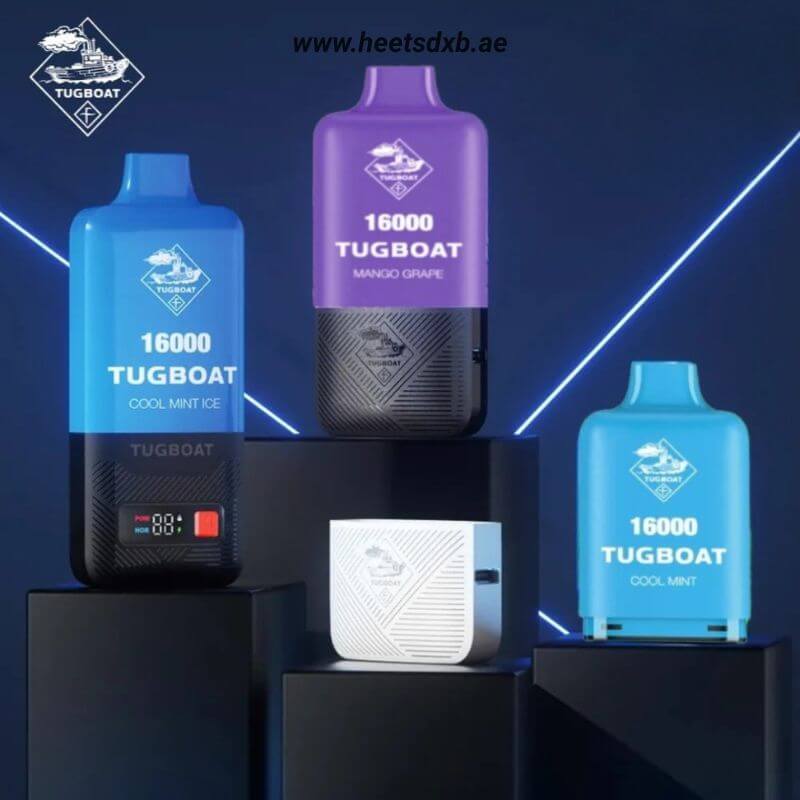Tugboat Super 16000 Pod Cartridges Disposable Vape