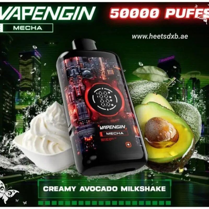 VAPENGIN Meacha 50000 Puffs Disposable Vape kit Creamy Avocado Milkshake