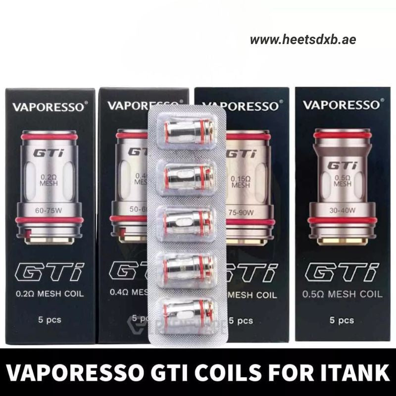 VAPORESSO GTi Coils for iTanks in Dubai