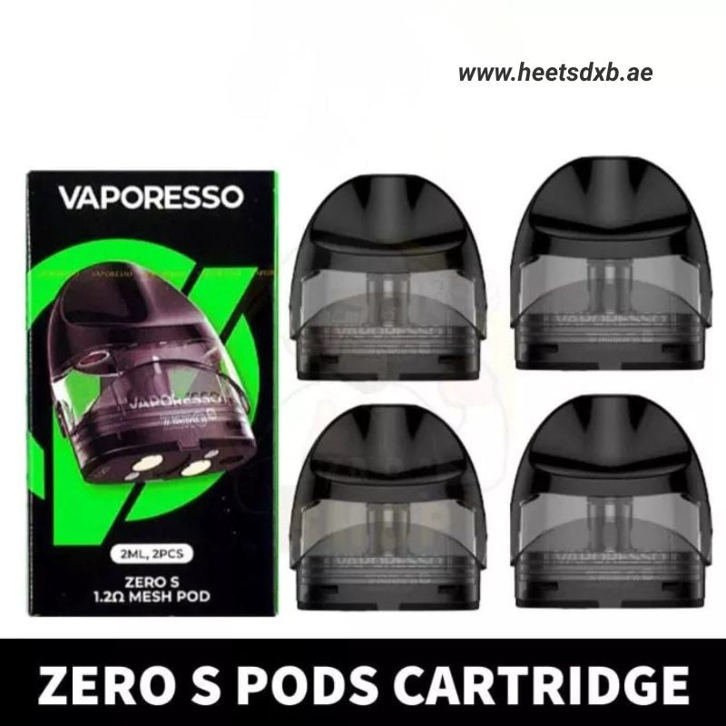 VAPORESSO ZERO S PODS CARTRIDGE in Dubai ZERO S MESH 1.2