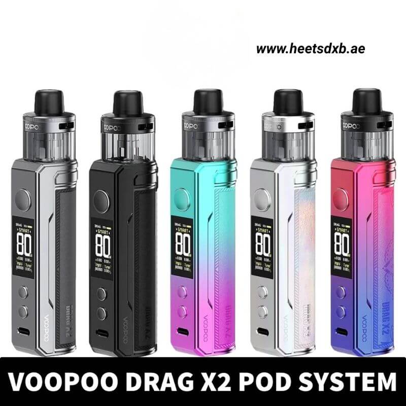 The VOOPOO DRAG X2 Pod System Kit in Dubai