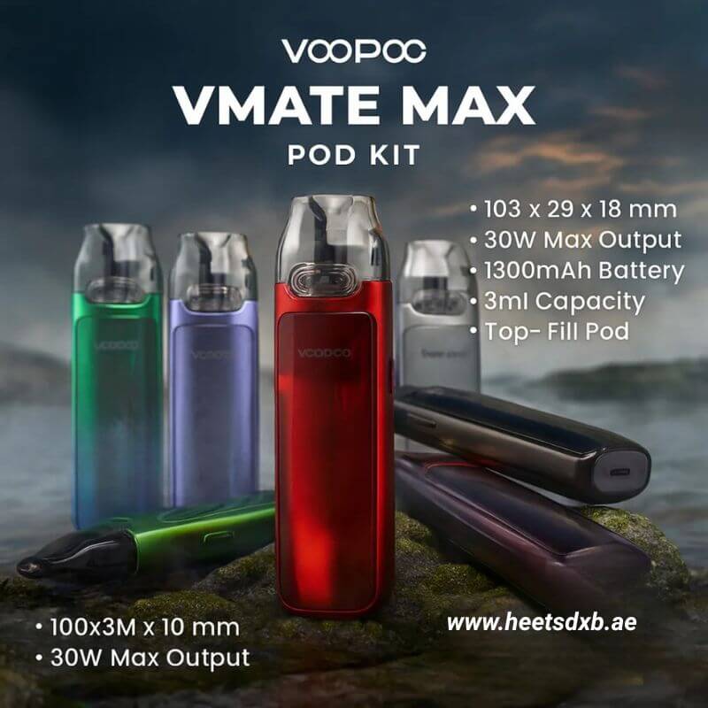 VOOPOO Vmate Max Pod Kit 1200mAh In Dubai