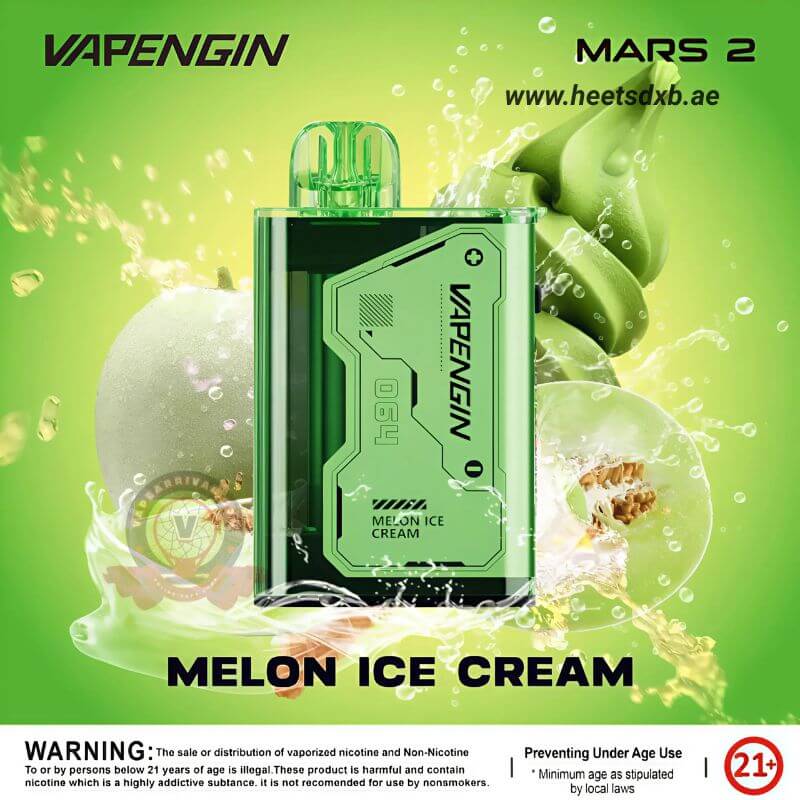 Vapengin Mars 2 50MG 20000 Puffs Disposable Vape Melon Ice Cream