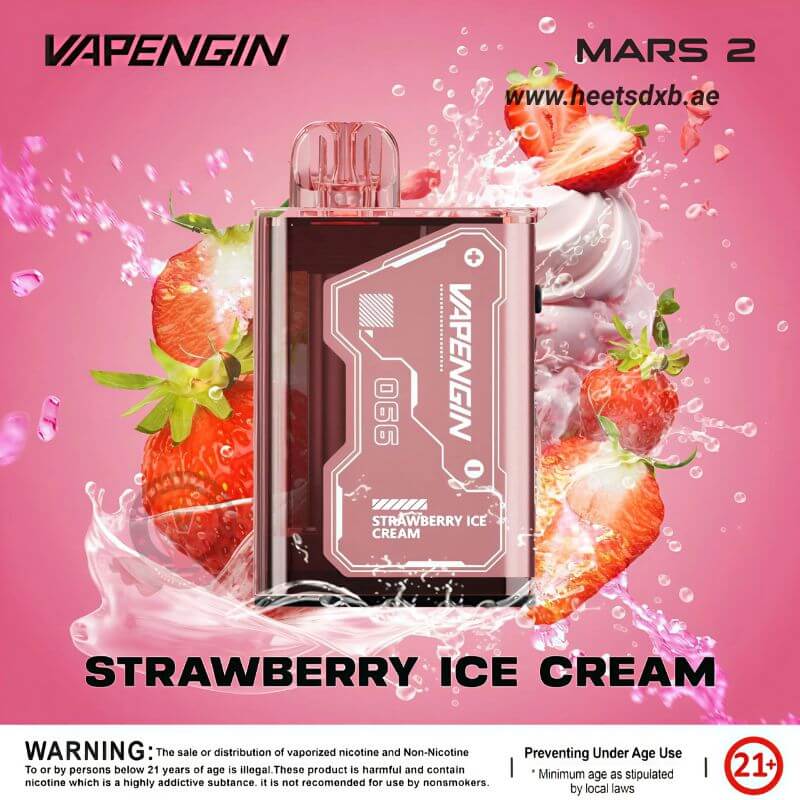 Vapengin Mars 2 50MG 20000 Puffs Disposable Vape Strawberry Ice Cream
