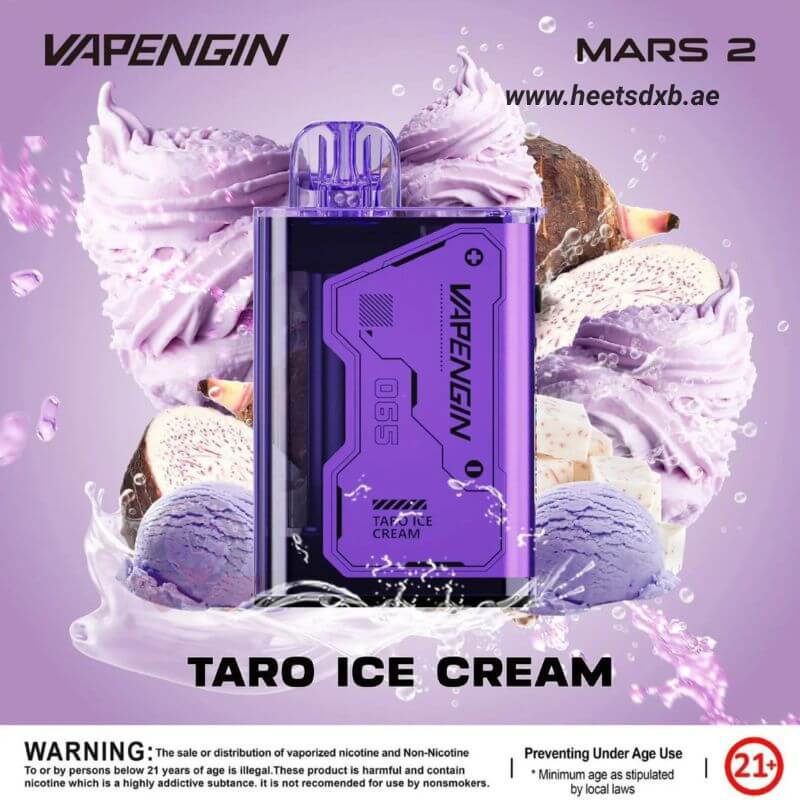 Vapengin Mars 2 50MG 20000 Puffs Disposable Vape Taro Ice Cream