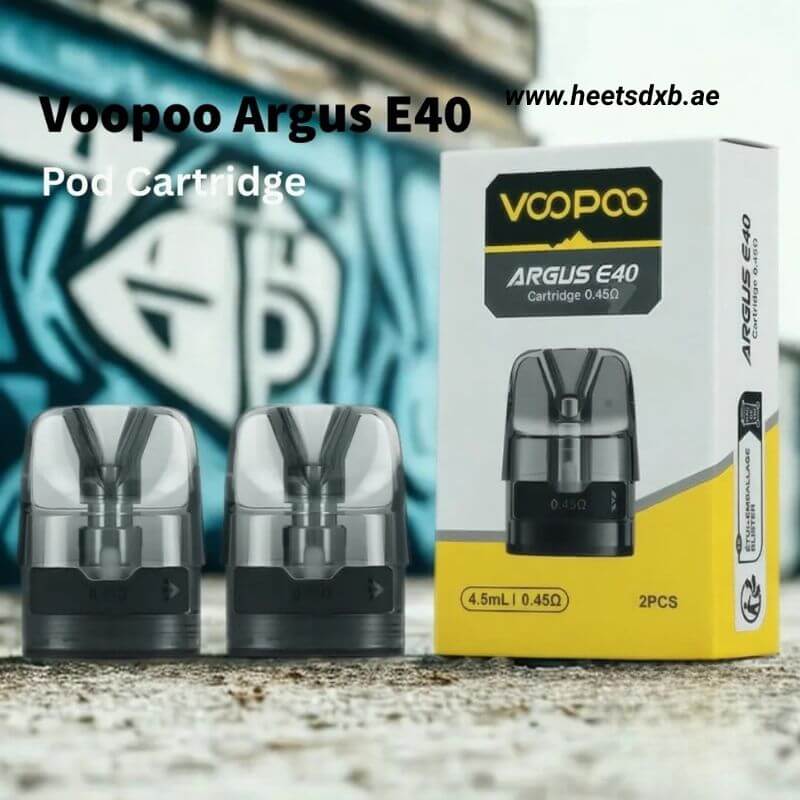 The Voopoo Argus E40 Pod Cartridge 2pcs Pack In Dubai
