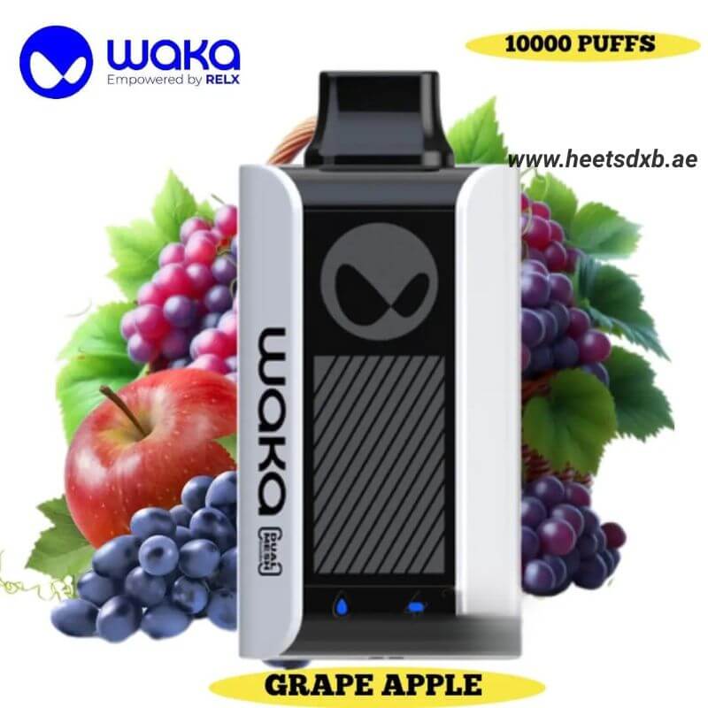 WAKA Sopro 10000 Puff Disposable Vape Grape Apple