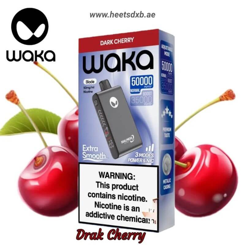 Waka Blade 50000 Puffs Disposable Vape Drak Cherry