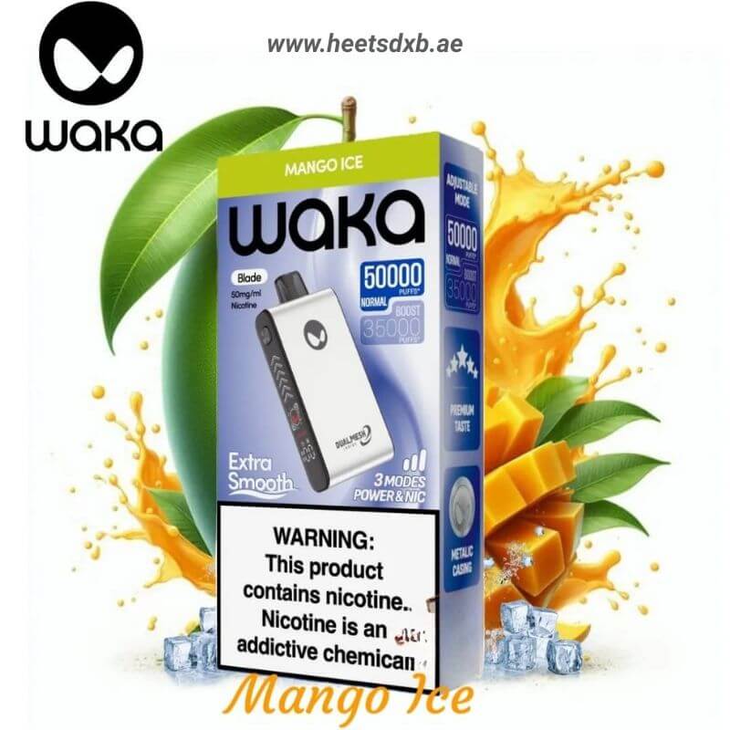 Waka Blade 50000 Puffs Disposable Vape Mango Ice
