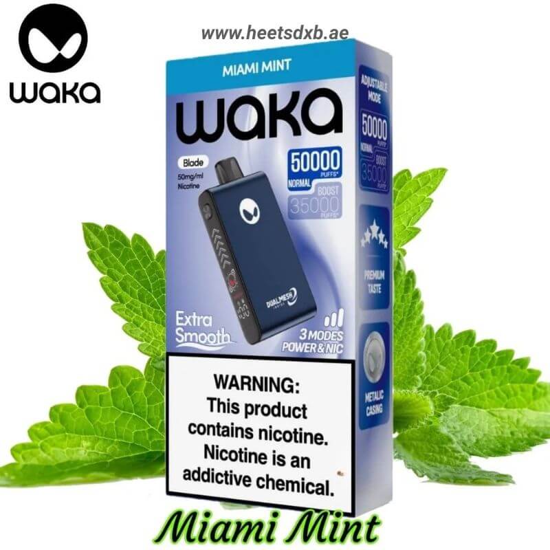 Waka Blade 50000 Puffs Disposable Vape Miami Mint
