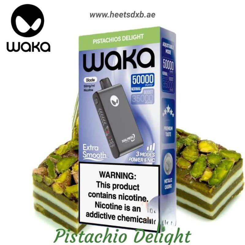 Waka Blade 50000 Puffs Disposable Vape Pistachios Delight