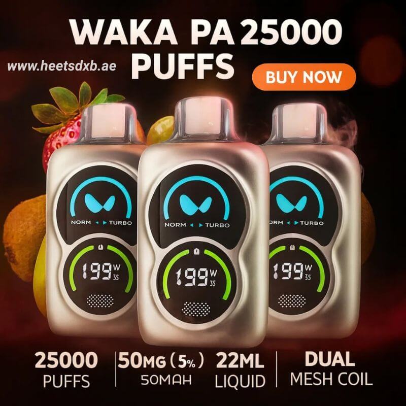 Waka PA25000 Puffs Disposable Vape 50 MG in Dubai