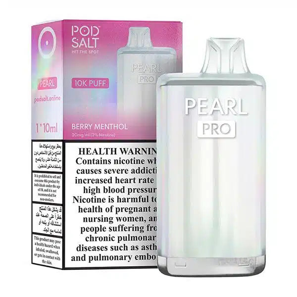 POD SALT PEARL PRO 10000 PUFFS DISPOSABLE VAPE(1Box 10pcs)
