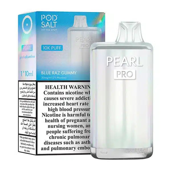 POD SALT PEARL PRO 10000 PUFFS DISPOSABLE VAPE(1Box 10pcs)