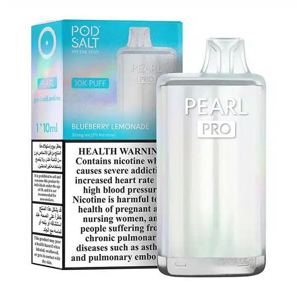 POD SALT PEARL PRO 10000 PUFFS DISPOSABLE VAPE(1Box 10pcs)