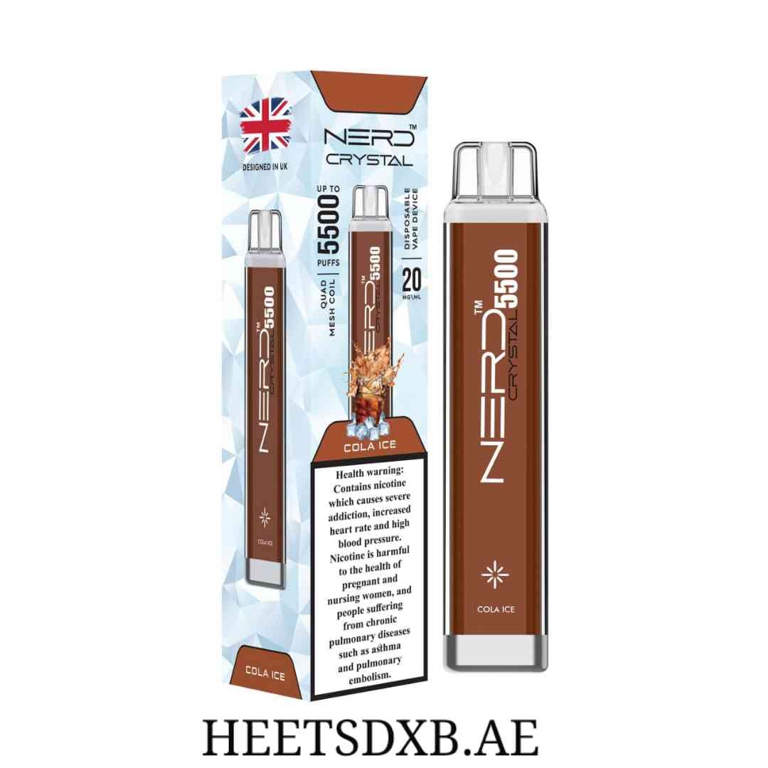 NERD CRYSTAL 5500 PUFFS COLA ICE