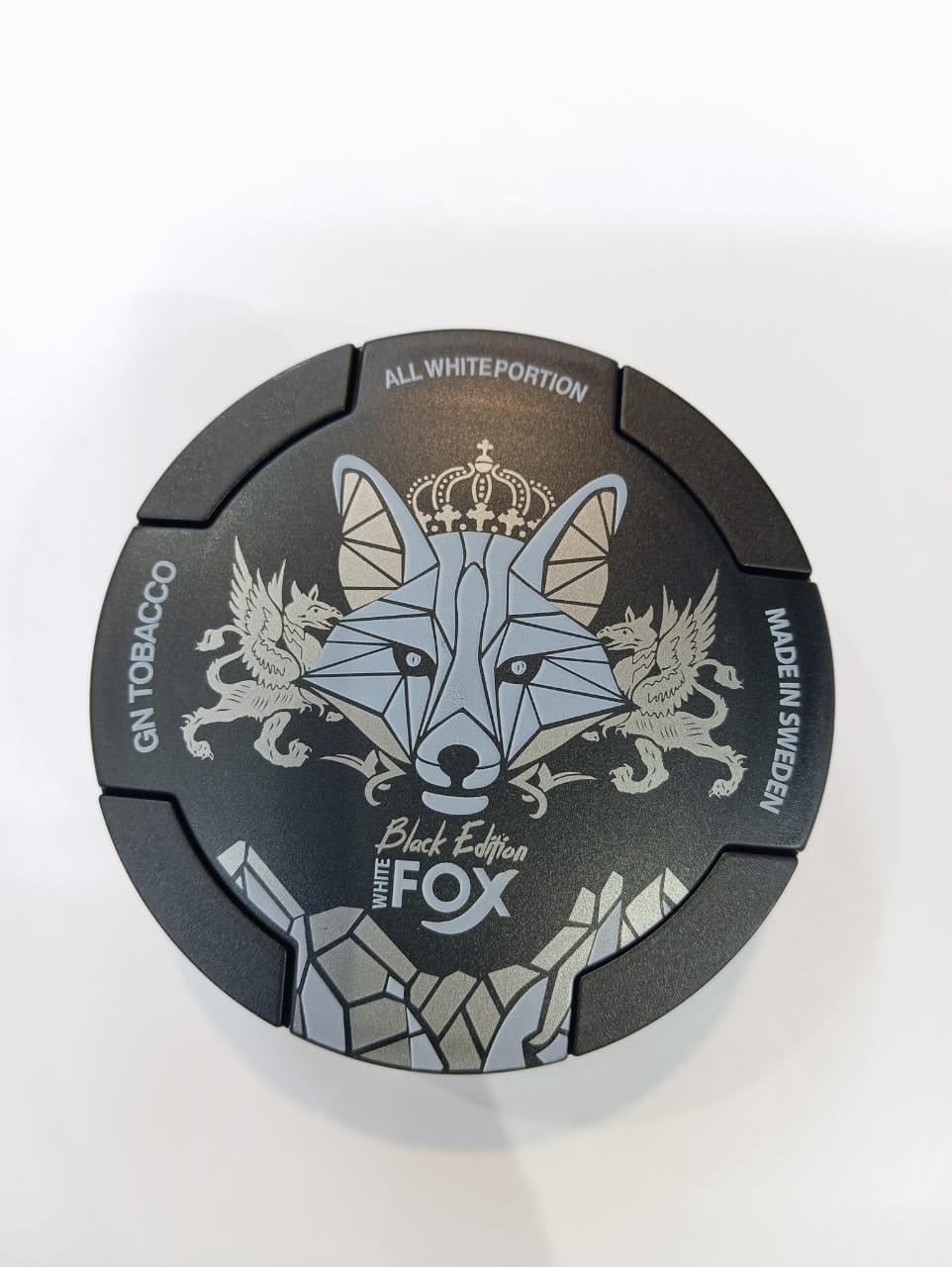 GN Tobacco Black Edition White Fox All White Portion