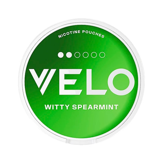 velo witty spearmint nicotine pouches