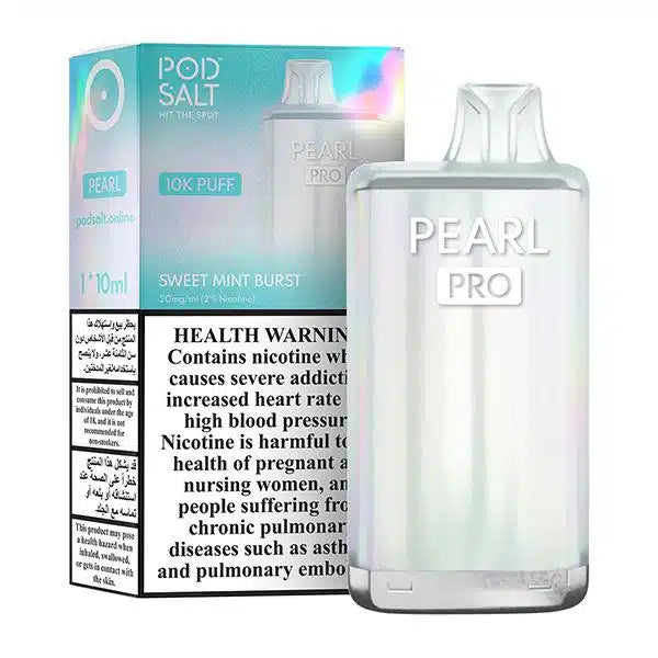 POD SALT PEARL PRO 10000 PUFFS DISPOSABLE VAPE(1Box 10pcs)