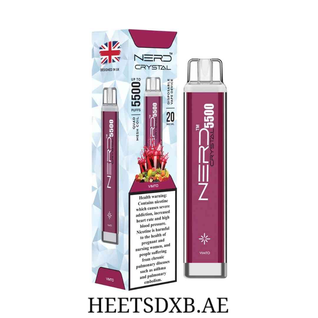 NERD CRYSTAL 5500 PUFFS VIMTO