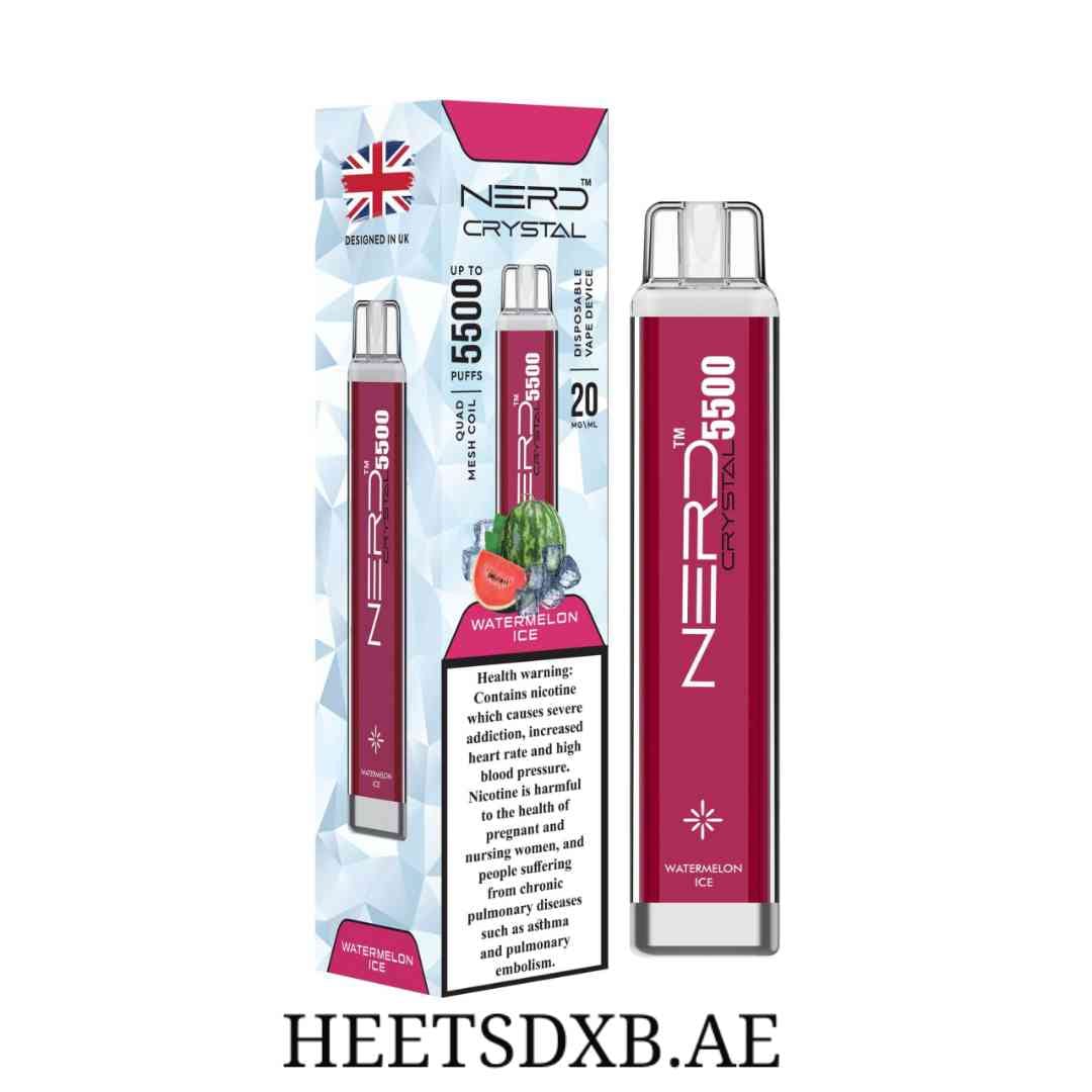 NERD CRYSTAL 5500 PUFFS WATERMELON ICE
