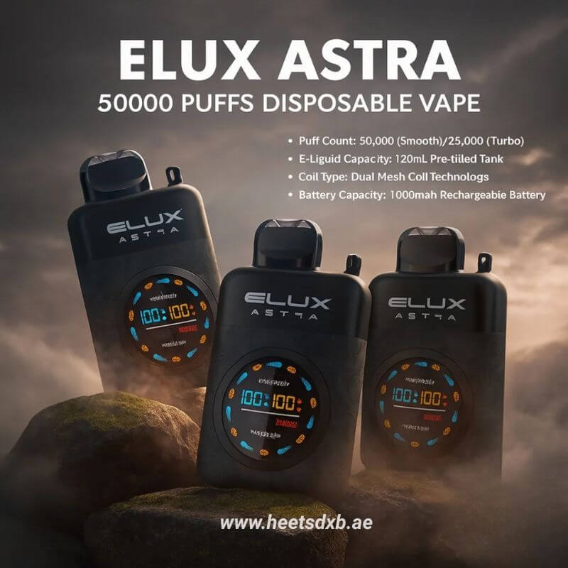 Can Elux Astra 50000 Puffs 50MG Disposable Vape Cause a Sore Throat in Dubai?