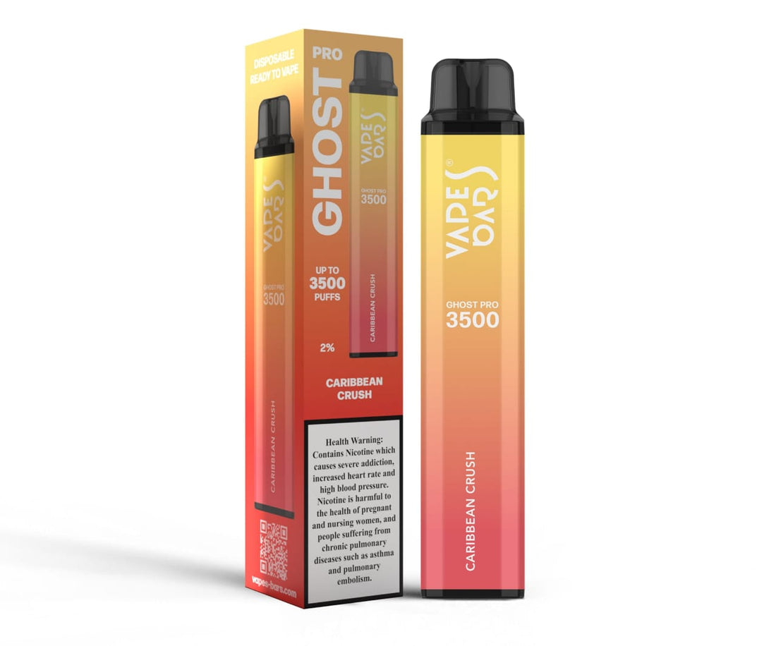 What Makes GHOST PRO CARIBBEAN CRUSH 2% NICOTINE 3500 PUFF a Top Pick for New Vapers?