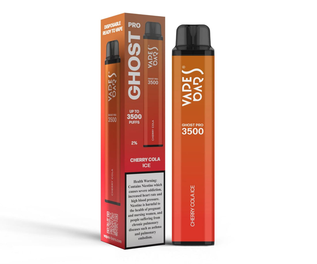 GHOST PRO CHERRY COLA ICE 2% NICOTINE 3500 PUFF Review: Is It Good for Beginners?