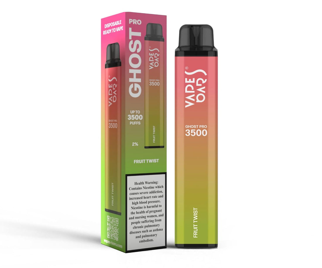GHOST PRO 2% Nicotine 3500 Puff Glacier Mint Review – Ideal for Long Battery Life?