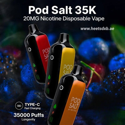 Is Pod Salt 35K 20MG Nicotine Disposable Vape the Most Convenient Vape for Busy People in Dubai?
