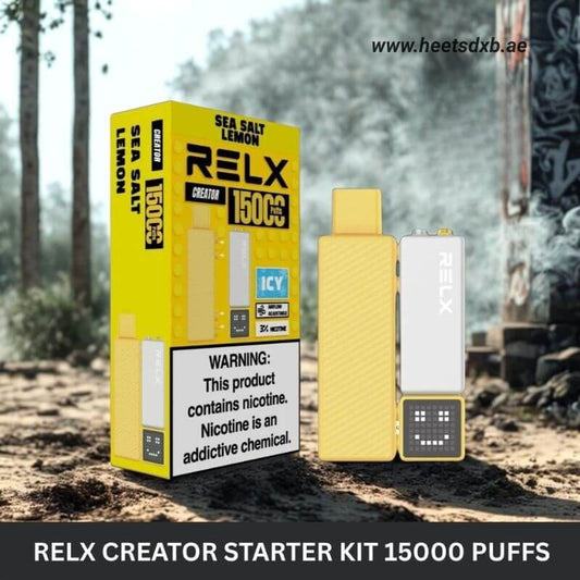 Does the Relx Creator Starter Kit 15000 Puffs Disposable Vape Smell or Leave Odor ?