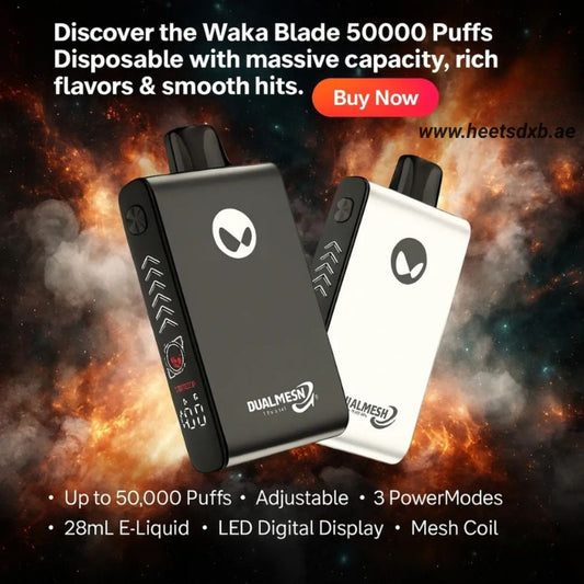 What’s It Like Vaping Waka Blade 50000 Puffs Disposable Vape for the First Time?