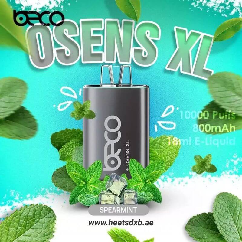 BECO Osens XL Disposable 10000 Puffs 50mg Spear Mint