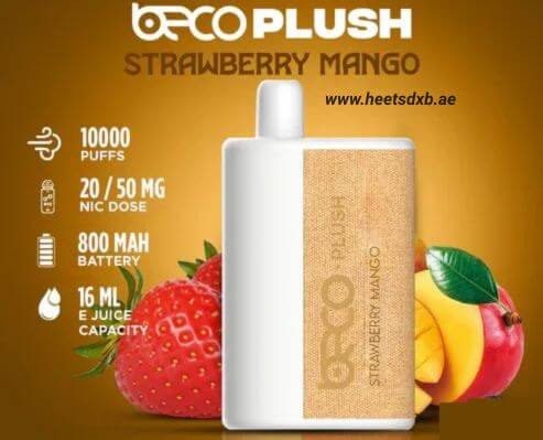 BECO PLUSH 10000 Puffs Disposable Vape Strawberry Mango