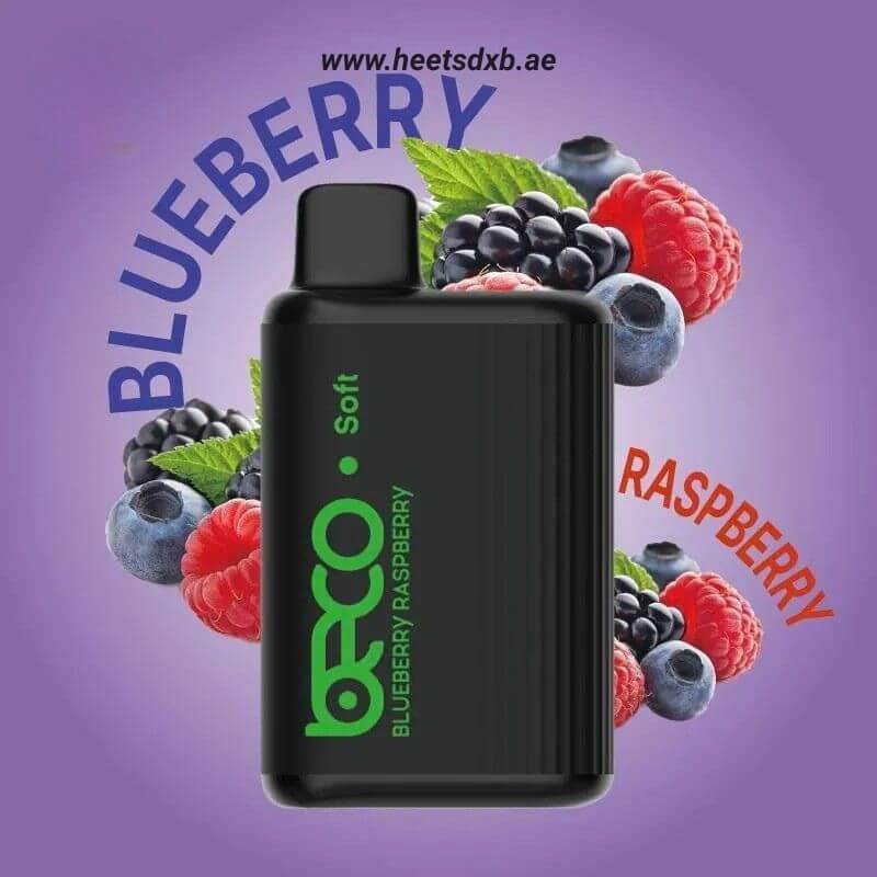 BECO Soft 6000 puffs 20MG Disposable Vape Blueberry Raspberry