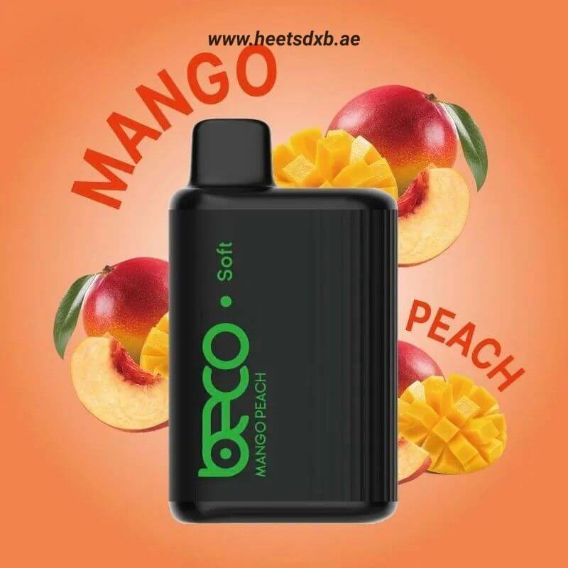BECO Soft 6000 puffs 20MG Disposable Vape Mango Peach