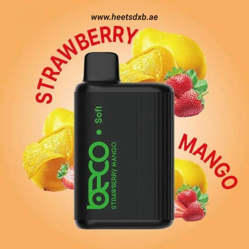 BECO Soft 6000 puffs 20MG Disposable Vape Strawberry Mango
