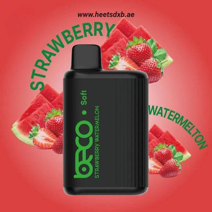 BECO Soft 6000 puffs 20MG Disposable Vape Strawberry Watermelon
