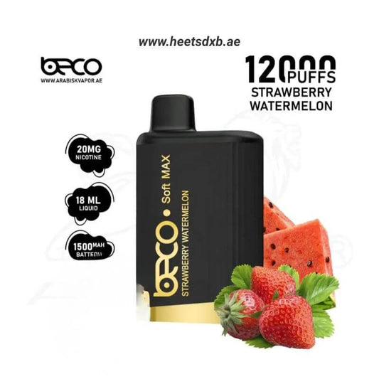 Beco Soft Max 12000 Puffs 20MG Nicotine Strawberry Watermelon