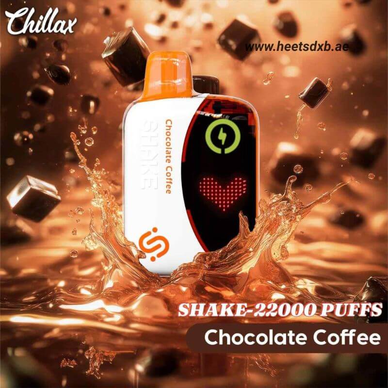 CHILLAX Shake 22000 Puffs Disposable Vape in Dubai Chocolate Coffee