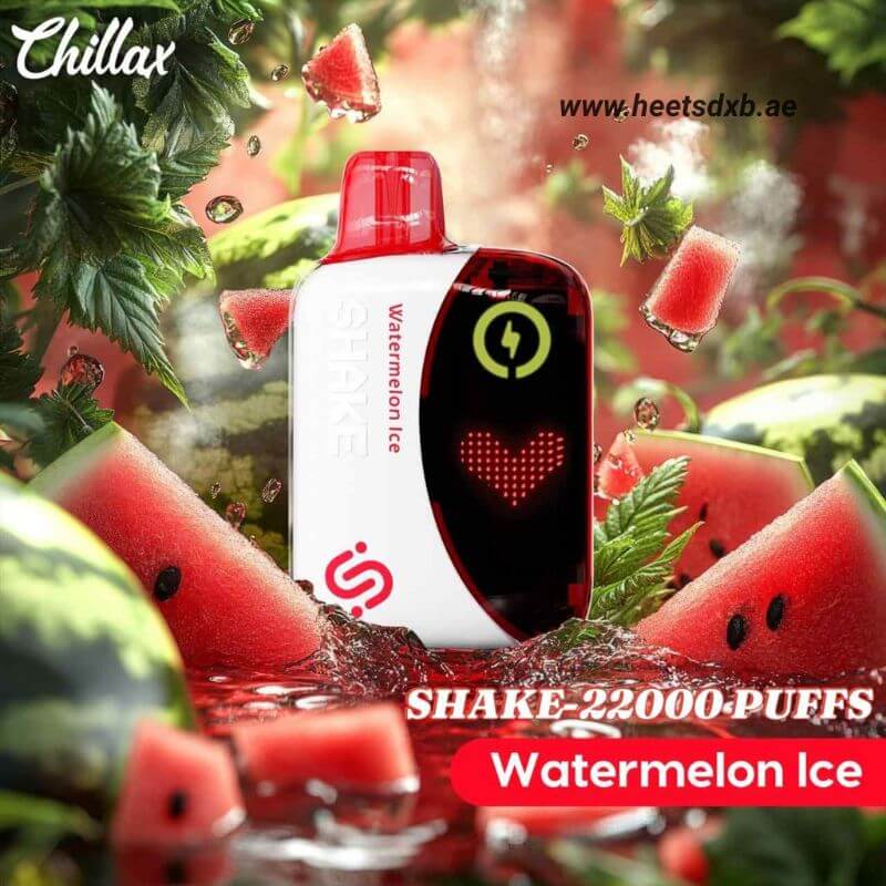 CHILLAX Shake 22000 Puffs Disposable Vape in Dubai Watermelon Ice