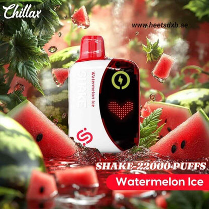 CHILLAX Shake 22000 Puffs Disposable Vape in Dubai Watermelon Ice