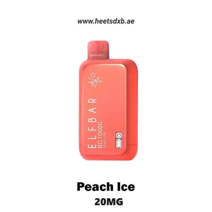 ELF BAR 10000 Puffs 2%-20mg Nicotine Peach Ice