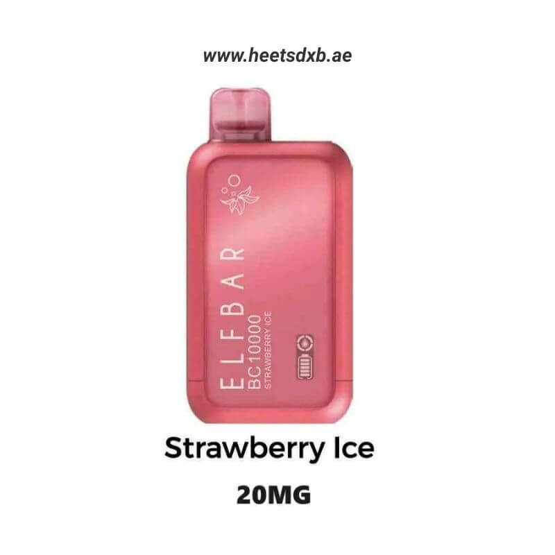 ELF BAR 10000 Puffs 2%-20mg Nicotine Strawberry Ice