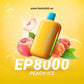 ELF BAR EP8000 Puffs 20MG & 50MG Nicotine Peach Ice