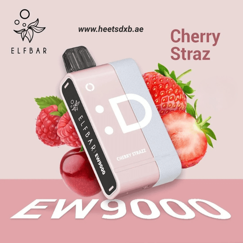 ELF BAR EW9000 Prefilled Pod Kit 9000 Puffs Cherry Strazz 