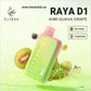 ELFBAR Raya D1 13000 Puffs 50mg Nicotine Kiwi Guava Grape