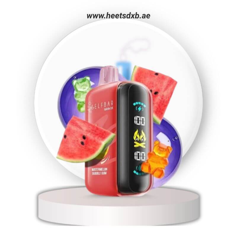 ELF BAR Raya D3 25000 Puffs 50MG Watermelon Bubble Gum